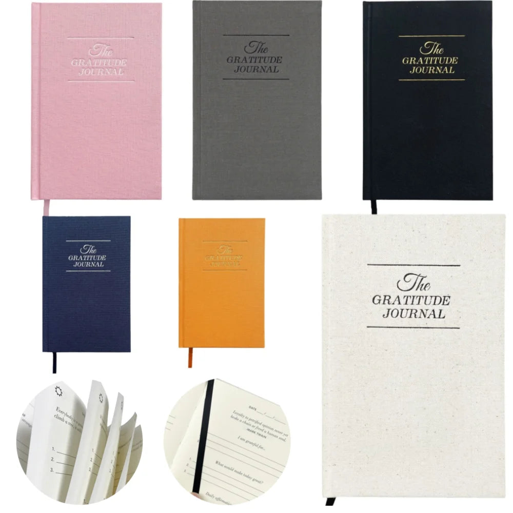 Gratitude Journal – Daily Reflection & Goal-Setting Planner - HeabitLife