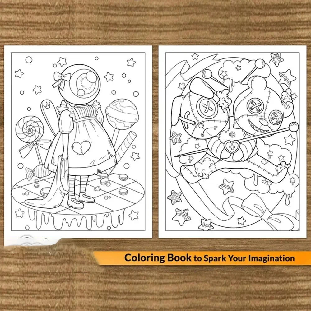 Cozy & Cute Coloring Book for Kids – Fun, Creative, and Relaxing - HeabitLife