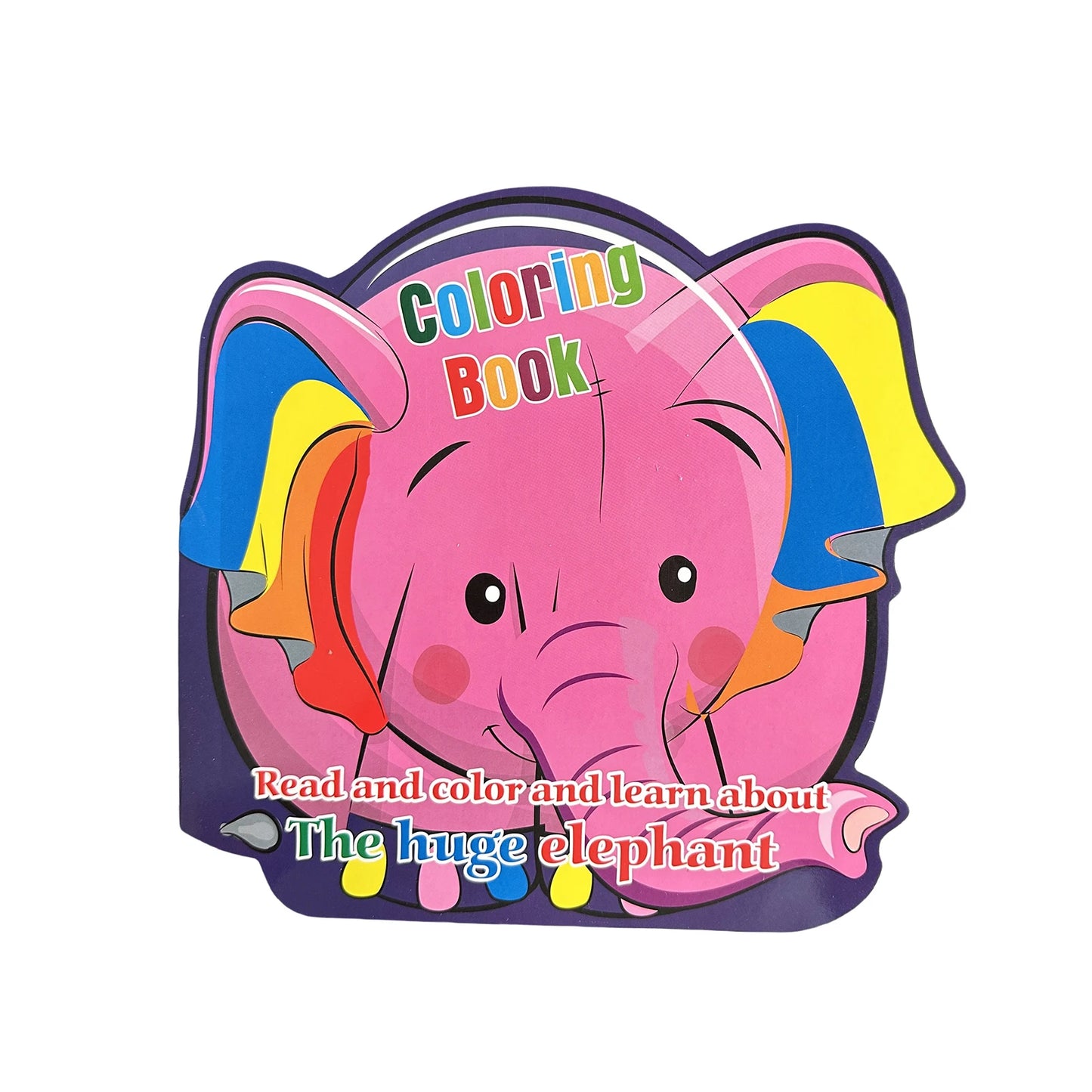 Children’s Coloring Book – Cute Animal Shapes for Ages 3-6 - HeabitLife