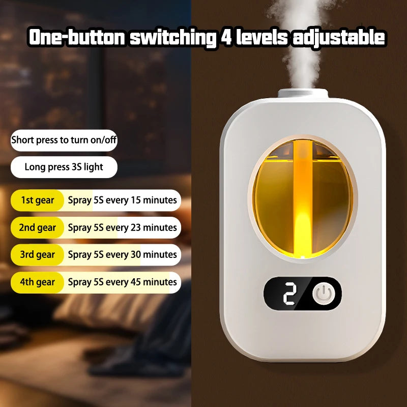 Automatic Aromatherapy Diffuser – USB Rechargeable Essential Oil Dispenser - HeabitLife