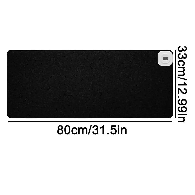 Electric Heated Desk Mat – Adjustable Temperature Heating Mat with Digital Display