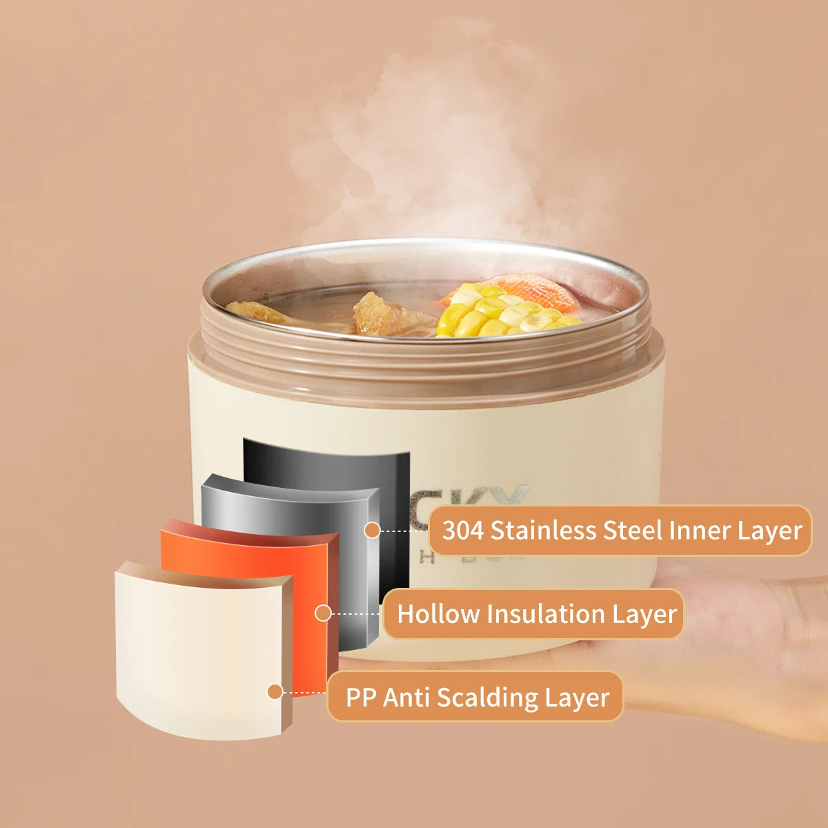Insulated Bento Box with Thermal Bag – Sealed Food Container for Kids - HeabitLife