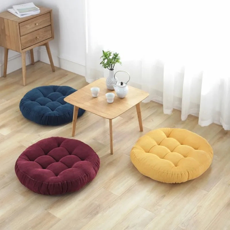 Meditation Yoga Round Floor Cushions - HeabitLife