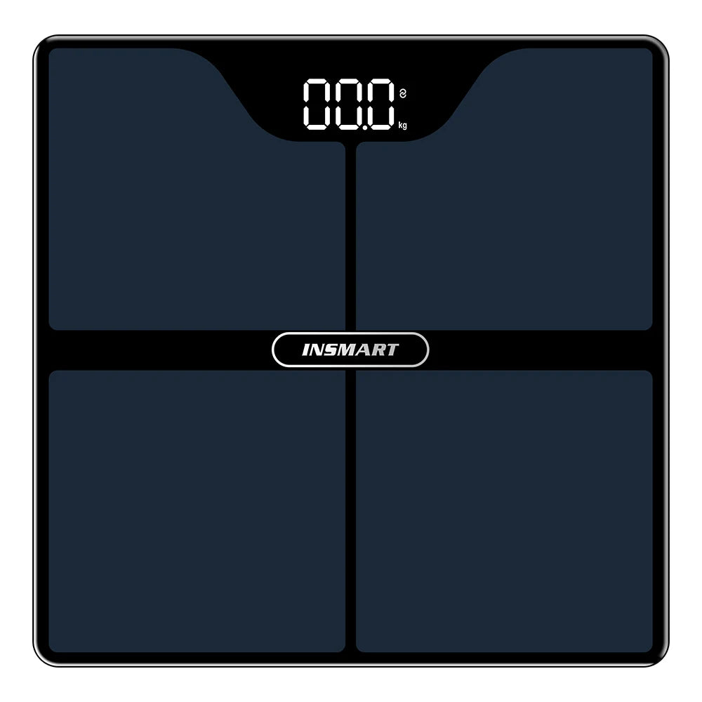 Smart Body Fat Scale with Bio-Impedance Analysis & Smartphone Connectivity