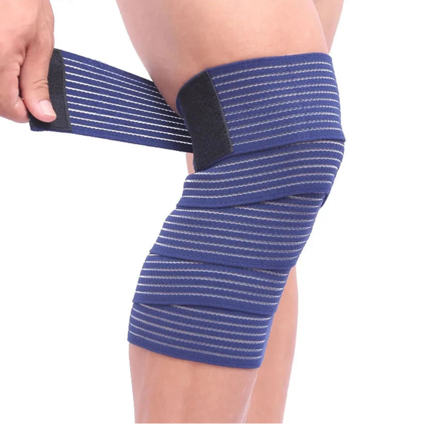 Elastic Compression Bandage – Adjustable Sports Support for Knee, Ankle, Elbow, and Wrist