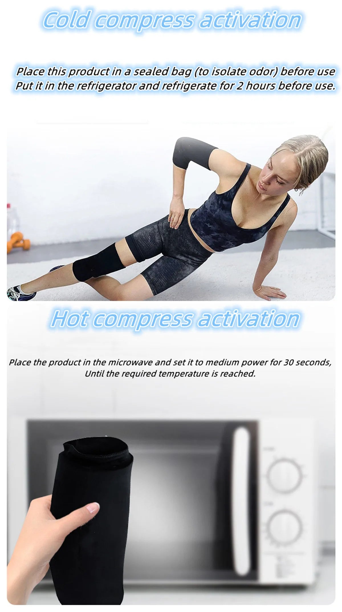 Elbow Ice Pack – Hot & Cold Gel Wrap for Joint Pain, Swelling, and Injury Recovery