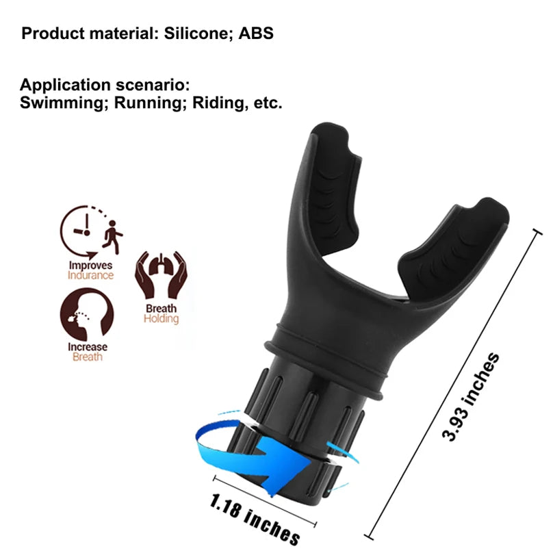 Breathing Trainer – Adjustable Lung Capacity Exerciser for Endurance & Respiratory Strength