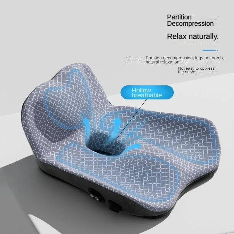 Memory Foam Seat Cushion for Tailbone & Hemorrhoid Relief - HeabitLife