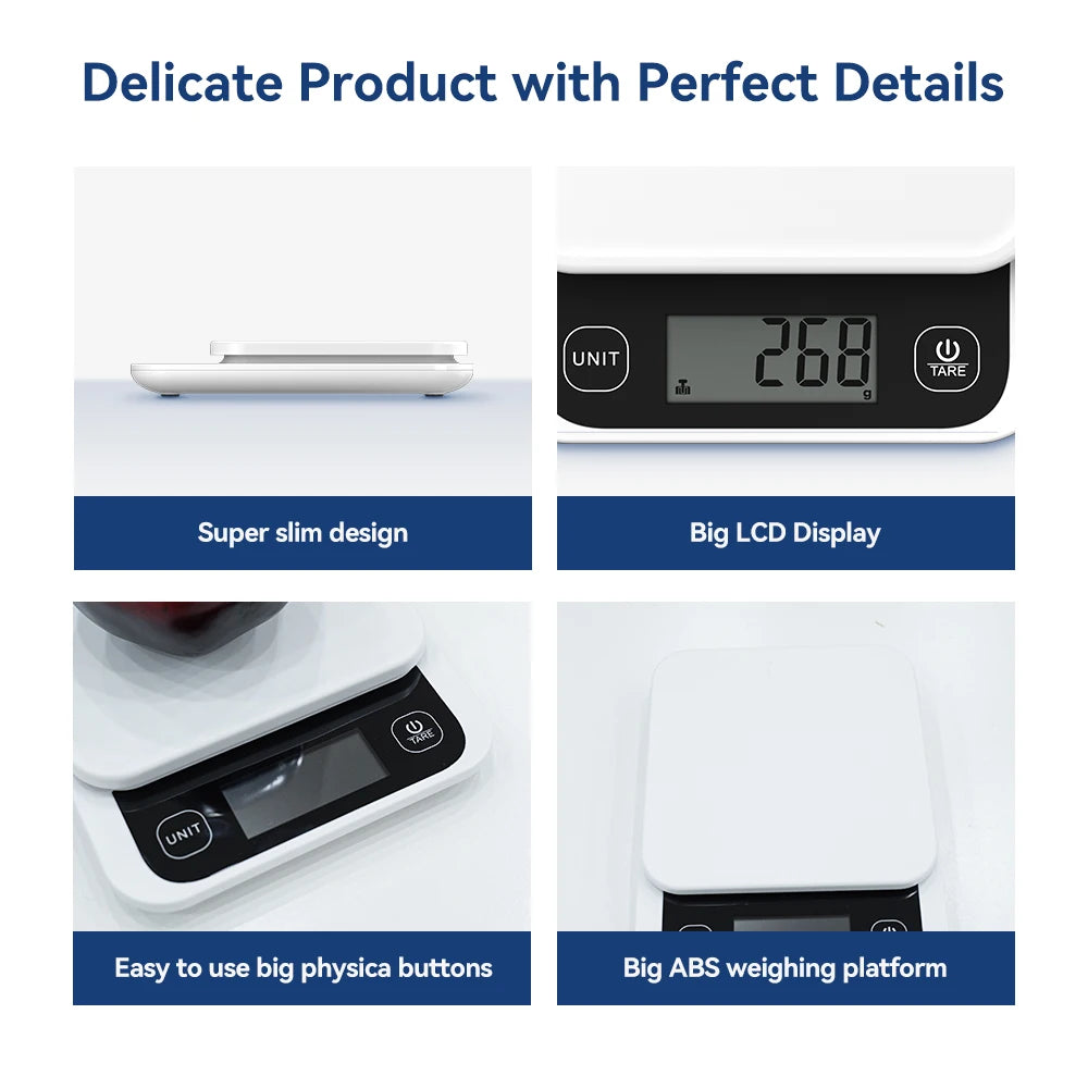 Smart Kitchen Scale With Nutrition Calculator APP - HeabitLife