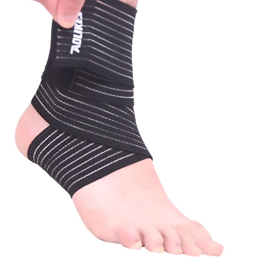 Elastic Compression Bandage – Adjustable Sports Support for Knee, Ankle, Elbow, and Wrist