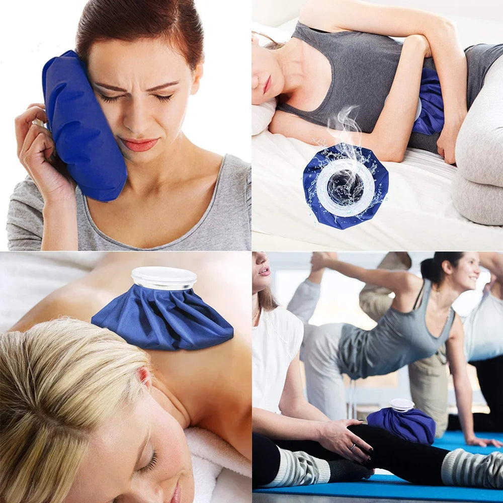 Professional Dual-Temperature Therapy Pack – Reusable Hot & Cold Ice Bag Bandage for Injury Relief