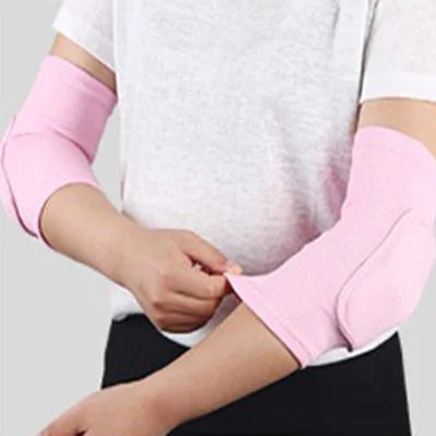 Elastic Elbow Pads – Thickened Sponge Protection for Basketball, Volleyball, Cycling & Fitness