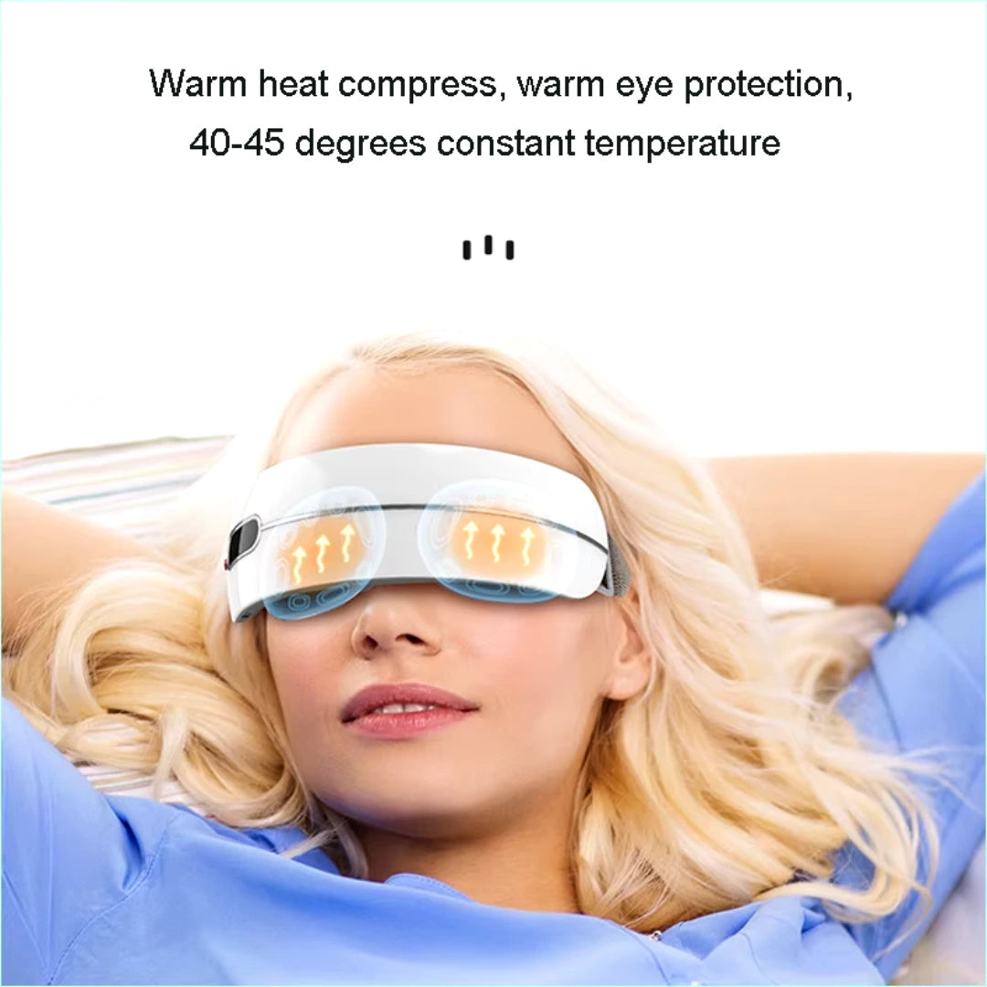 Electric Bluetooth Music Heated Rotating Kneading Eye Massager - HeabitLife