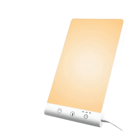 12000 Lux LED SAD Therapy Lamp – Touch Dimmable Light for Mood & Energy Boost - HeabitLife