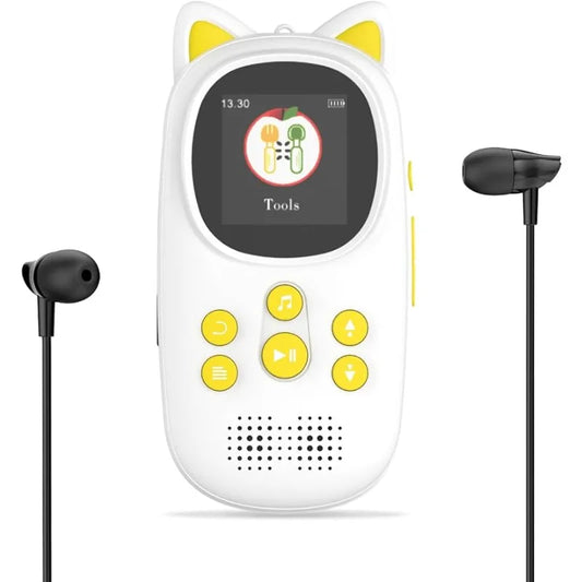 32GB Bluetooth MP3 Player with Built-In Speaker & Pedometer – Portable & Feature-Rich Media Player - HeabitLife