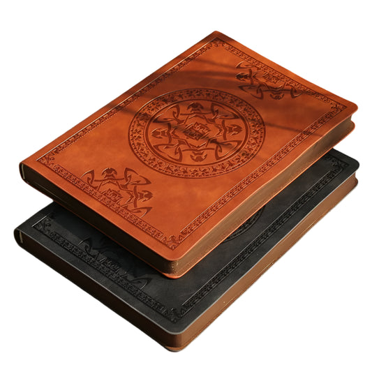 A5 Vintage PU Leather Notebook – Thickened Diary and Office Ledger - HeabitLife