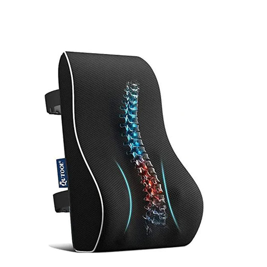 Car Office Home Memory Foam Lumbar Support Cushion – Ergonomic Back Relief for Every Seat - HeabitLife
