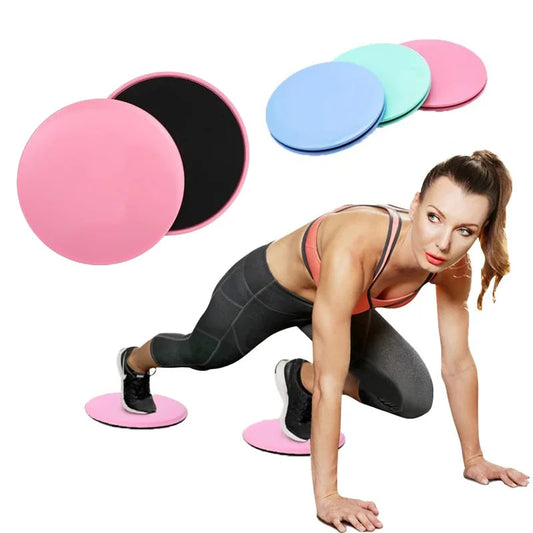 Core Gliding Discs – Dual-Sided Sliders for Strength, Stability & Flexibility