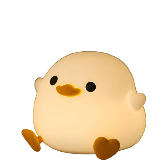 Doudou Duck Night Light - Children's Gift Soft Silicone Lamp - HeabitLife