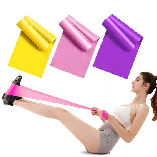 Elastic Resistance Band for Yoga and Fitness Training – Durable, Versatile & Colorful - HeabitLife