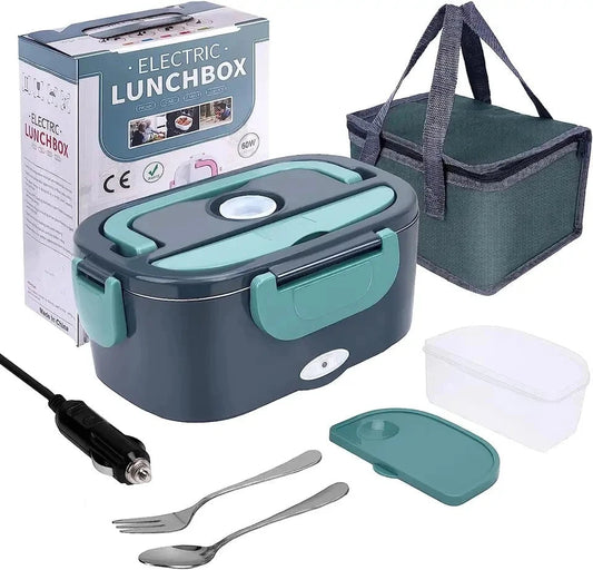 Electric Heated Lunch Box – Portable Food Warmer for On-the-Go Meals - HeabitLife