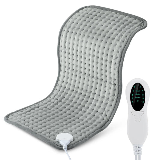 Electric Heating Pad – Adjustable Timing & Temperature Control for Home & Office Use
