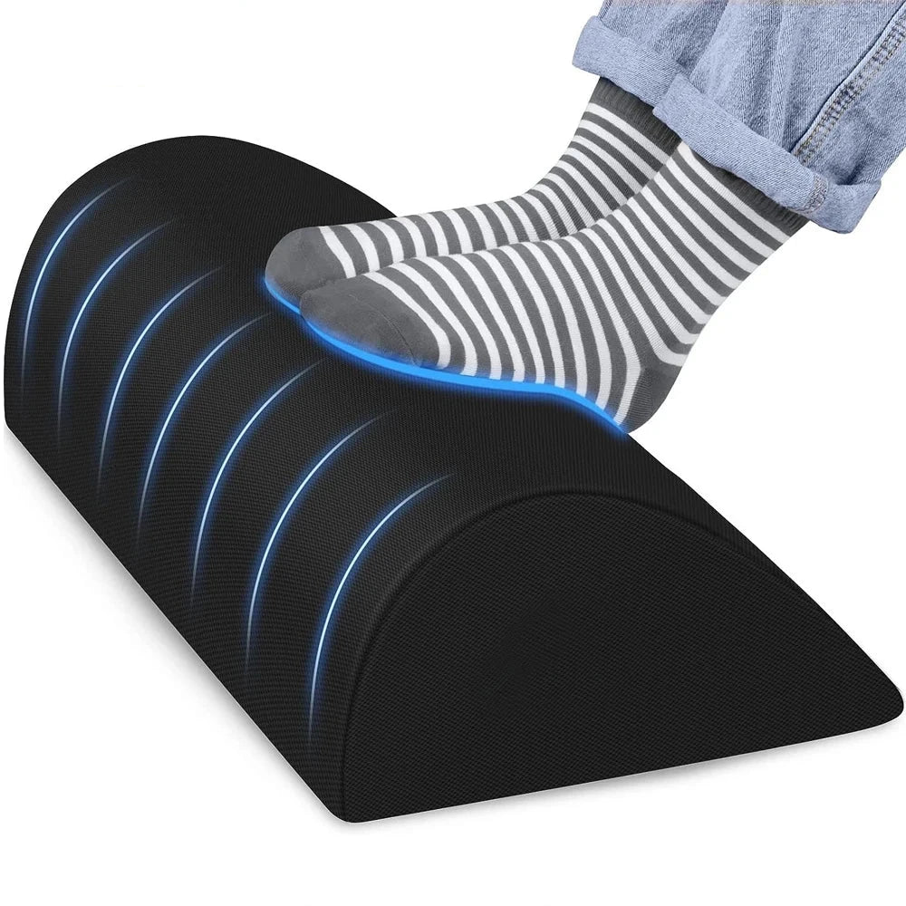 Ergonomic Memory Foam Foot Rest for Under Desk – Enhance Comfort & Posture - HeabitLife