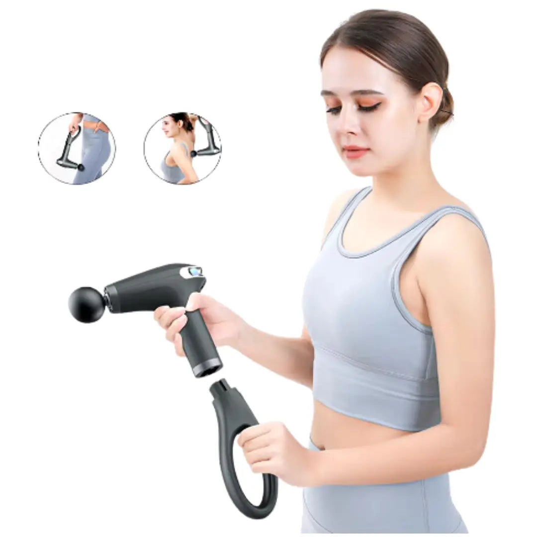 Extended Handle Muscle Massage Gun - HeabitLife