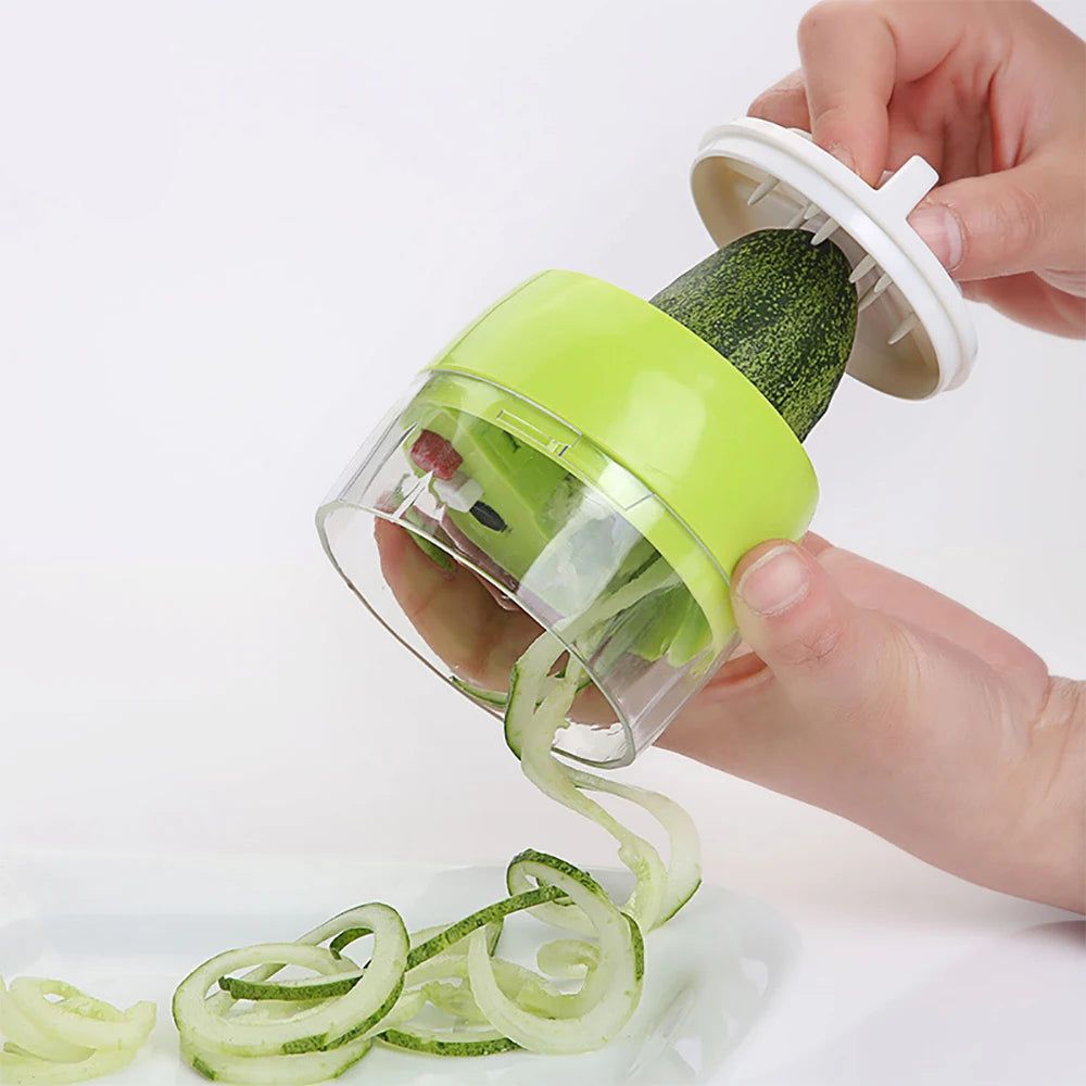 Handheld Vegetable Spiralizer for Zucchini Noodles and Pasta