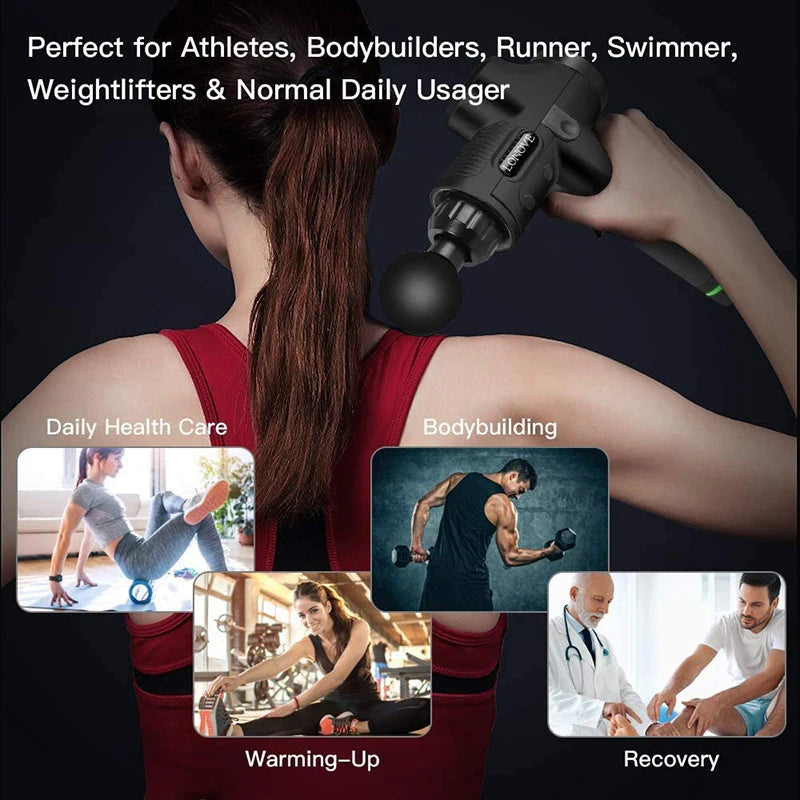 High-Frequency Muscle Massage Gun - HeabitLife