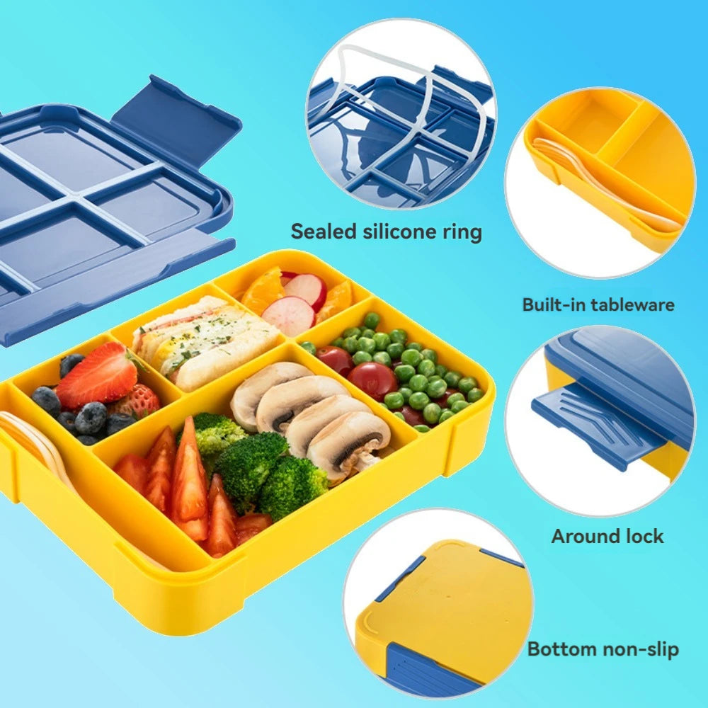 1330ML Kids Lunch Box with Utensils - HeabitLife