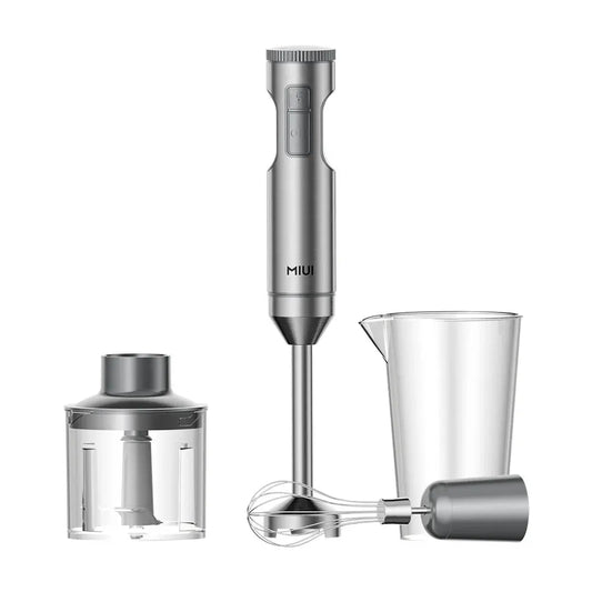 MIUI 1000W Hand Immersion Blender – 4-in-1 Stainless Steel Food Mixer with 14-Speed & Anti-Splash Technology - HeabitLife