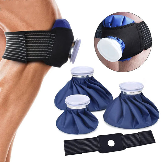 Professional Dual-Temperature Therapy Pack – Reusable Hot & Cold Ice Bag Bandage for Injury Relief