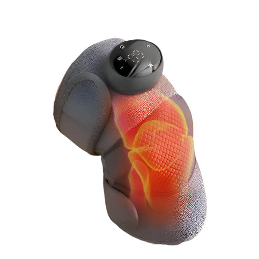 Rechargeable Heating Knee & Shoulder Joint Massager Protector – Customizable Heat & Vibration Therapy - HeabitLife
