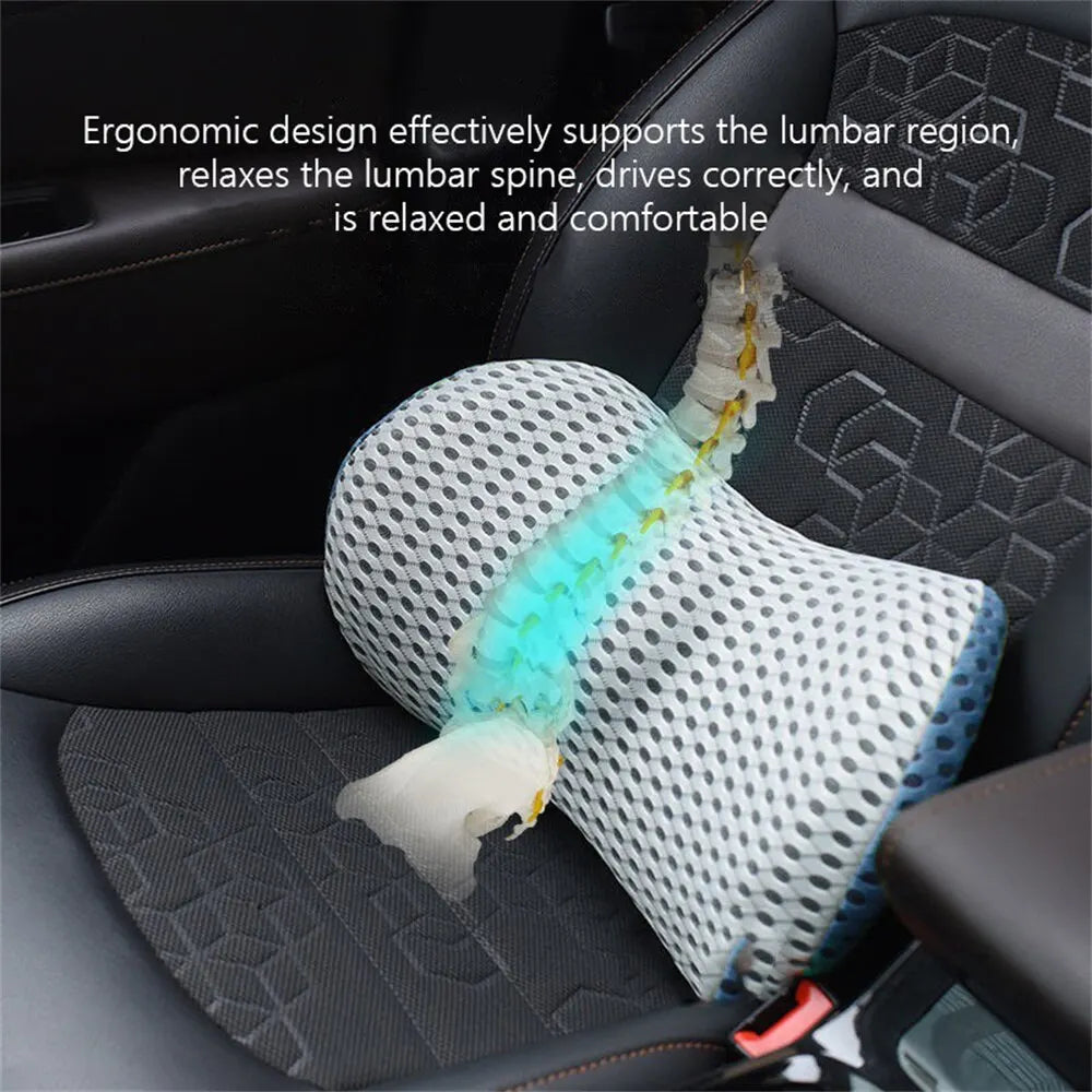 Breathable Memory Foam Lumbar Support Pillow - HeabitLife