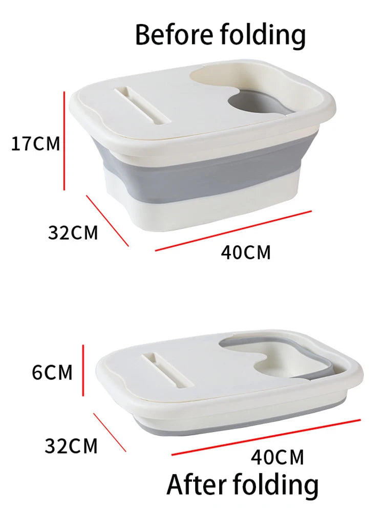 Foldable Footbath Massage Bucket - HeabitLife