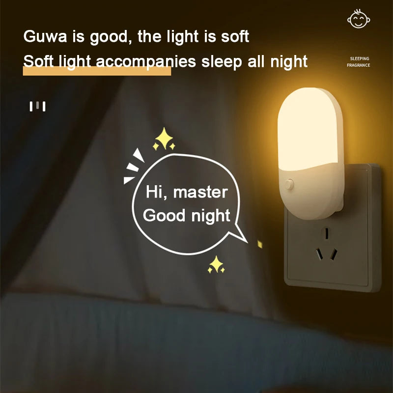 LED Mini Night Light with EU/US Plug - HeabitLife