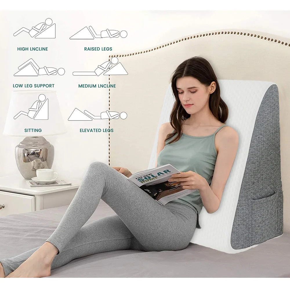 Acid Reflux Relief Bed Wedge Pillow - HeabitLife