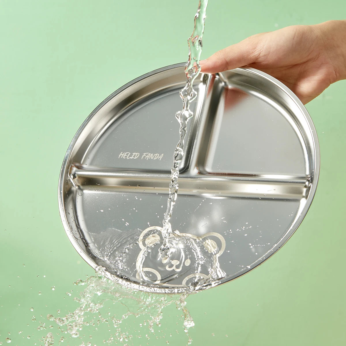 Stainless Steel Divided Food Plate - HeabitLife