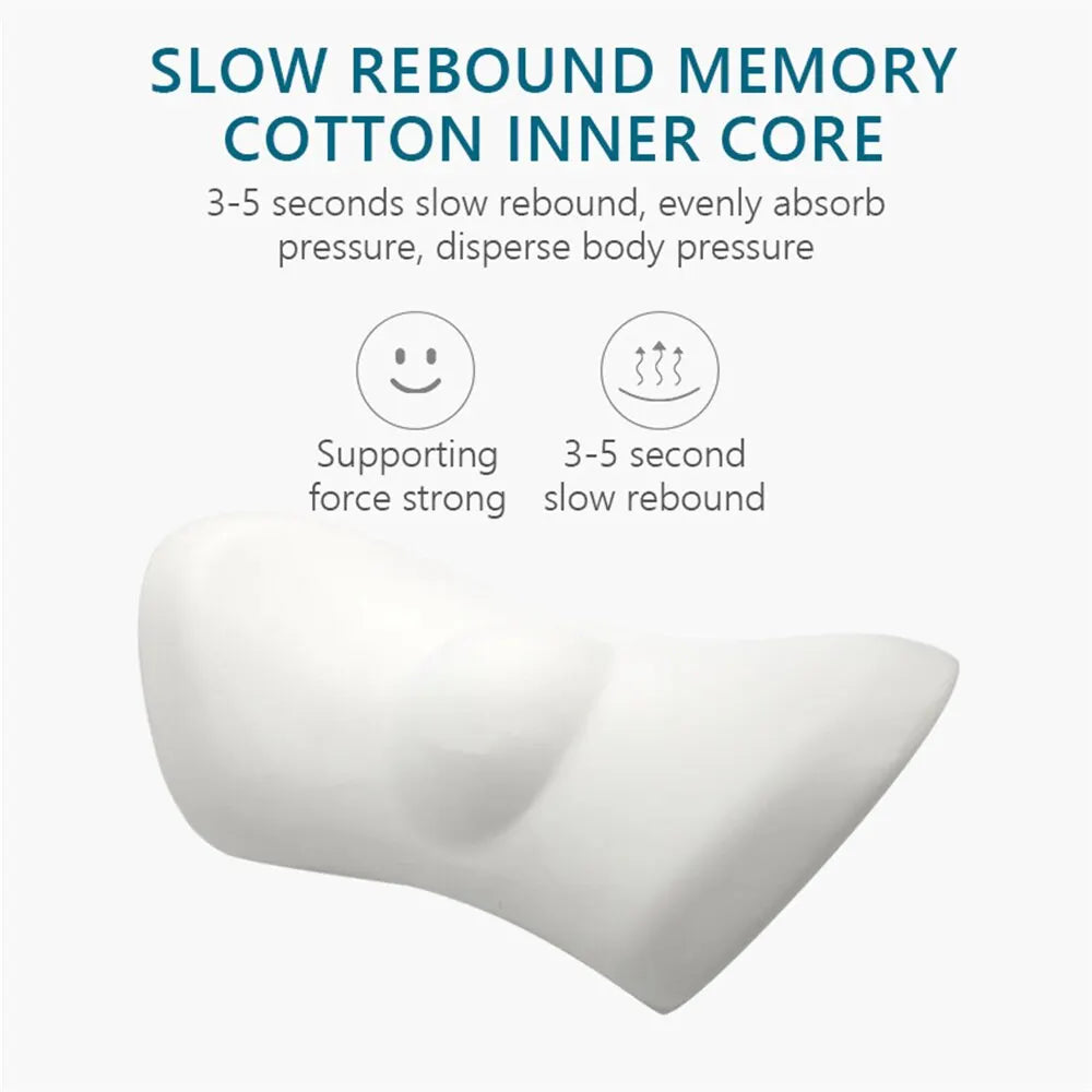 Breathable Memory Foam Lumbar Support Pillow - HeabitLife