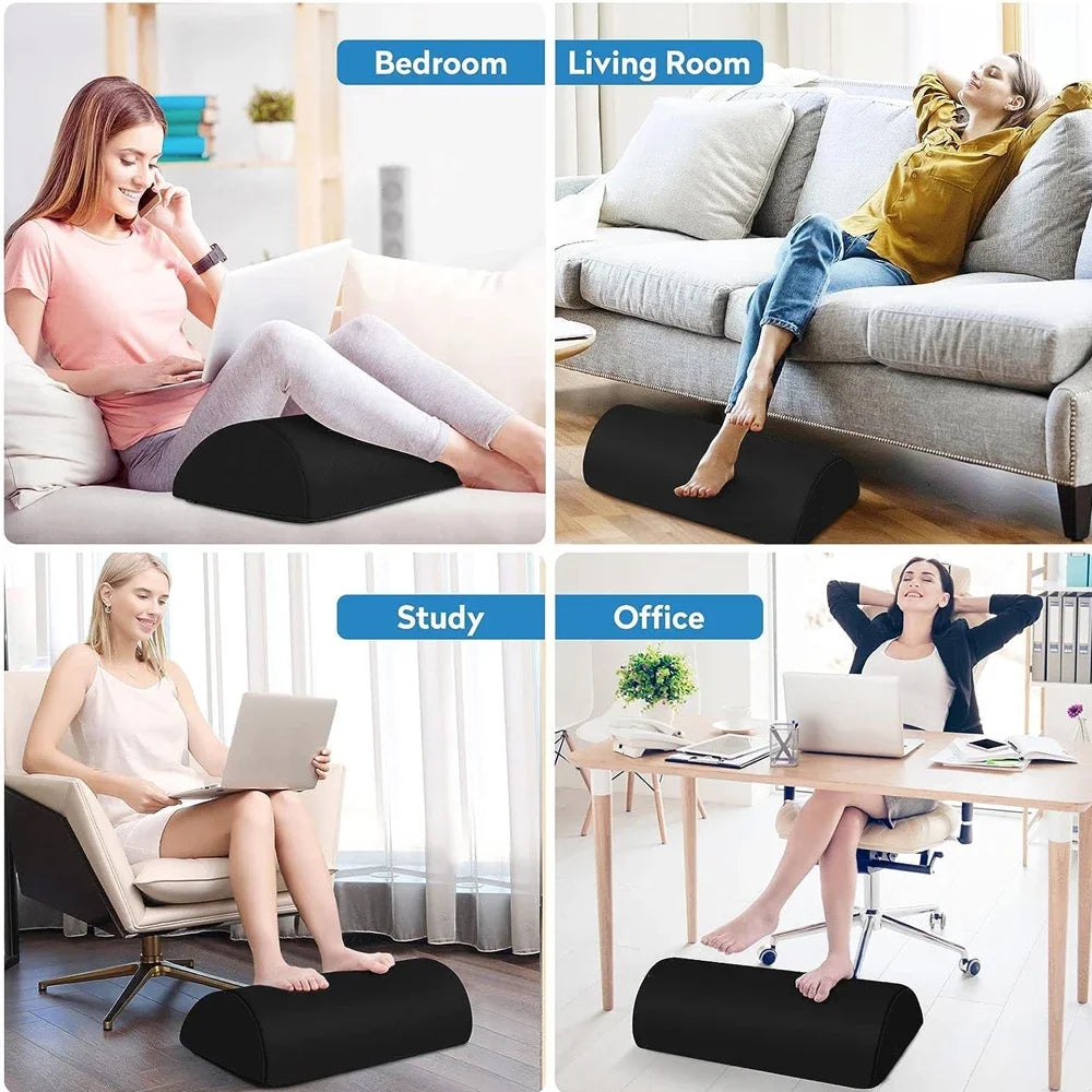 Ergonomic Memory Foam Foot Rest for Under Desk - HeabitLife