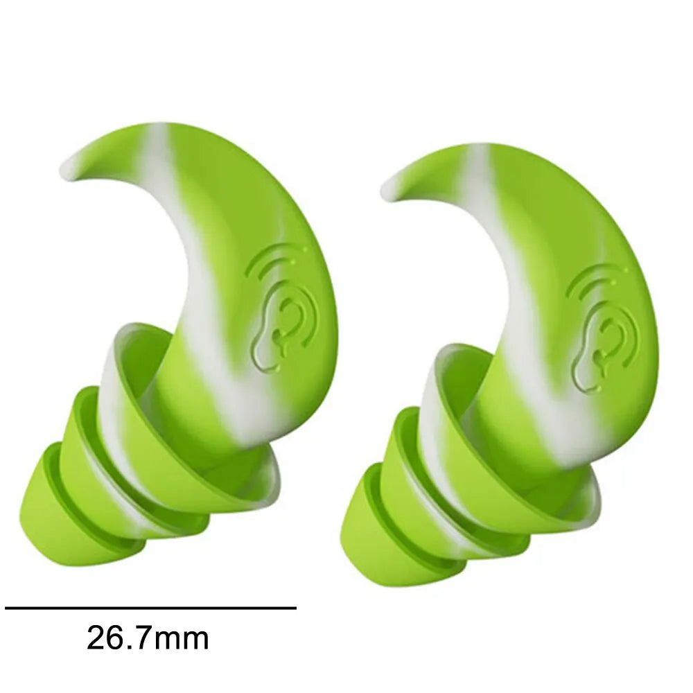 Three Layers Noise Reduction Waterproof Sleeping Earplugs - HeabitLife