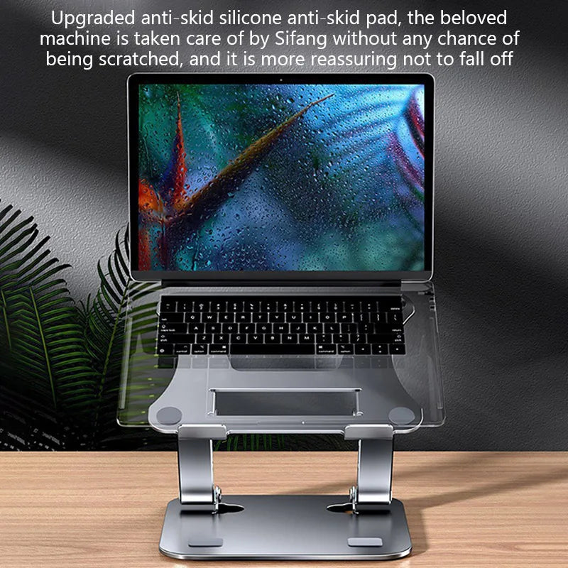 Foldable Aluminum Laptop Stand for 10-17" Laptops - HeabitLife