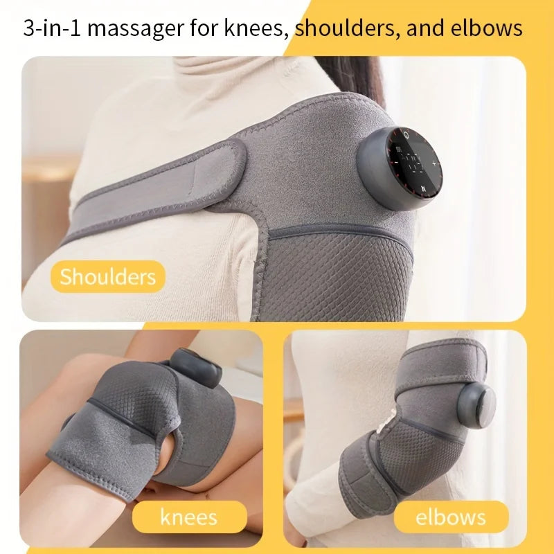 Rechargeable Heating Knee Shoulder Joint Massager Protector - HeabitLife