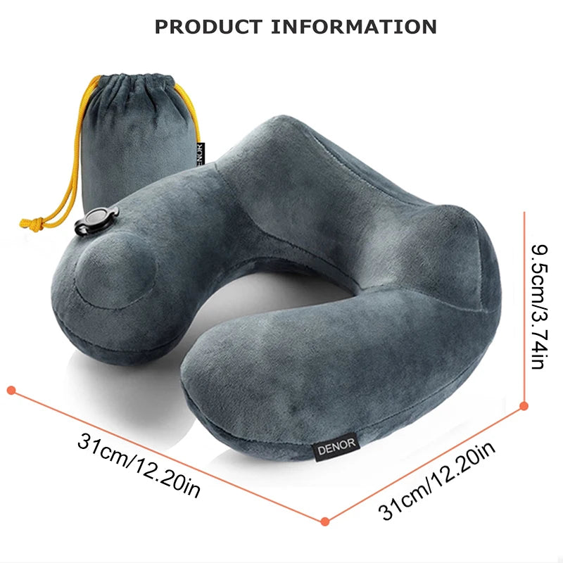 Inflatable Travel Neck Pillow - HeabitLife