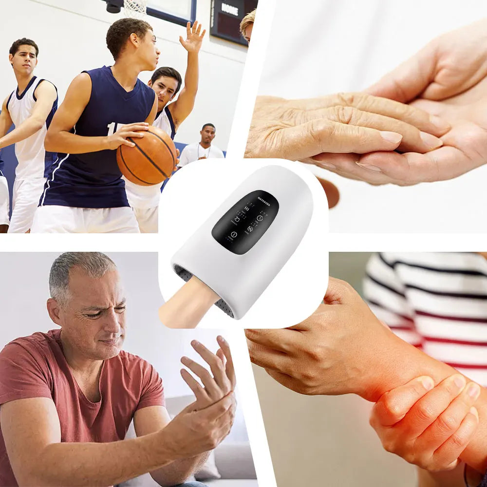 Wireless Electric Heating Hand Wrist Massager - HeabitLife