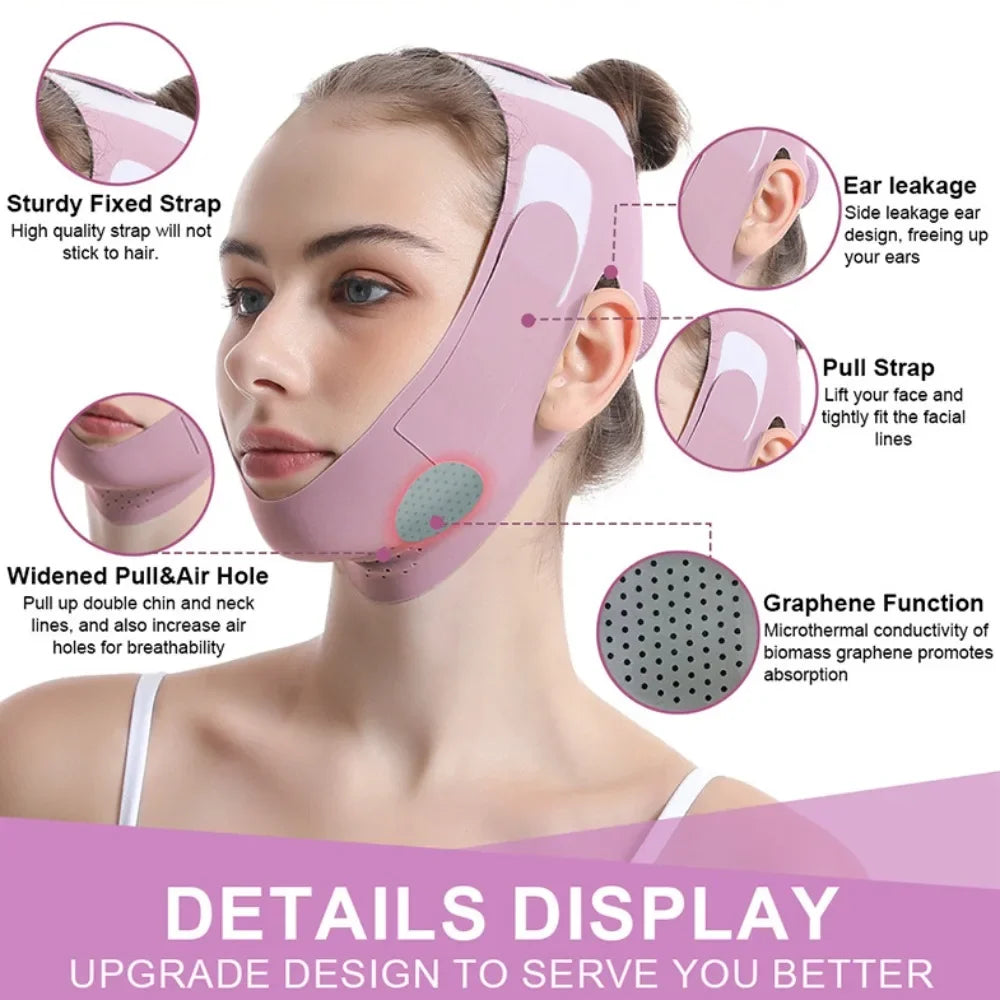 V Line Chin Slimming & Anti-Snoring Face Shaper Mask - HeabitLife