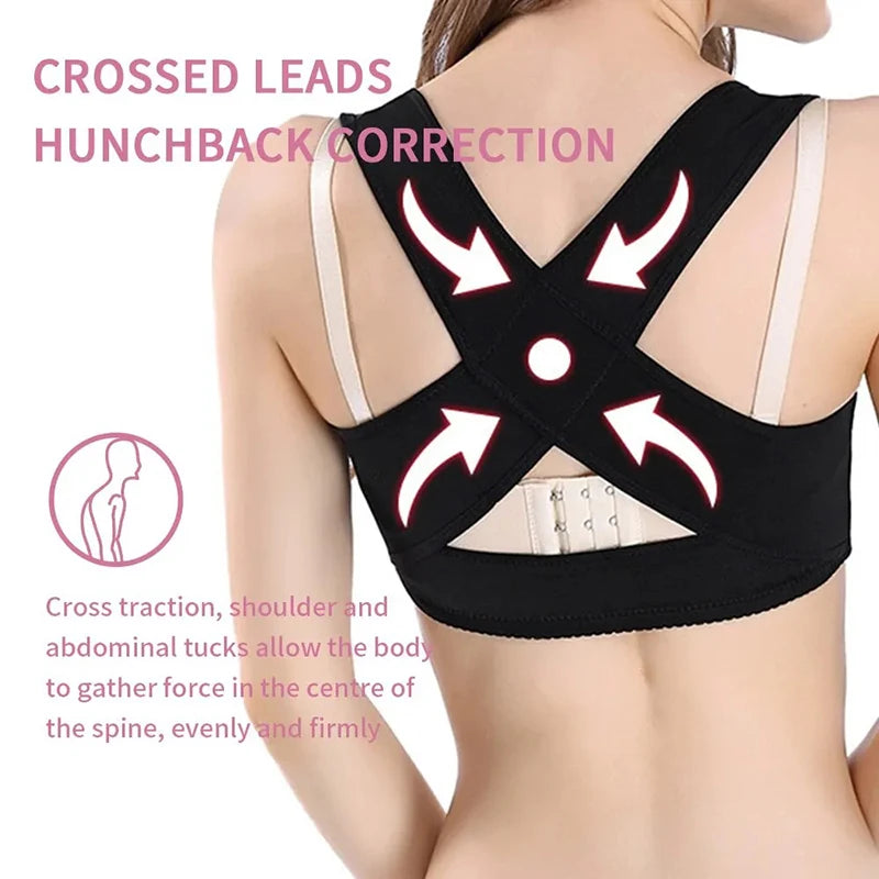 Invisible Women’s Chest Back Posture Corrector Brace - HeabitLife