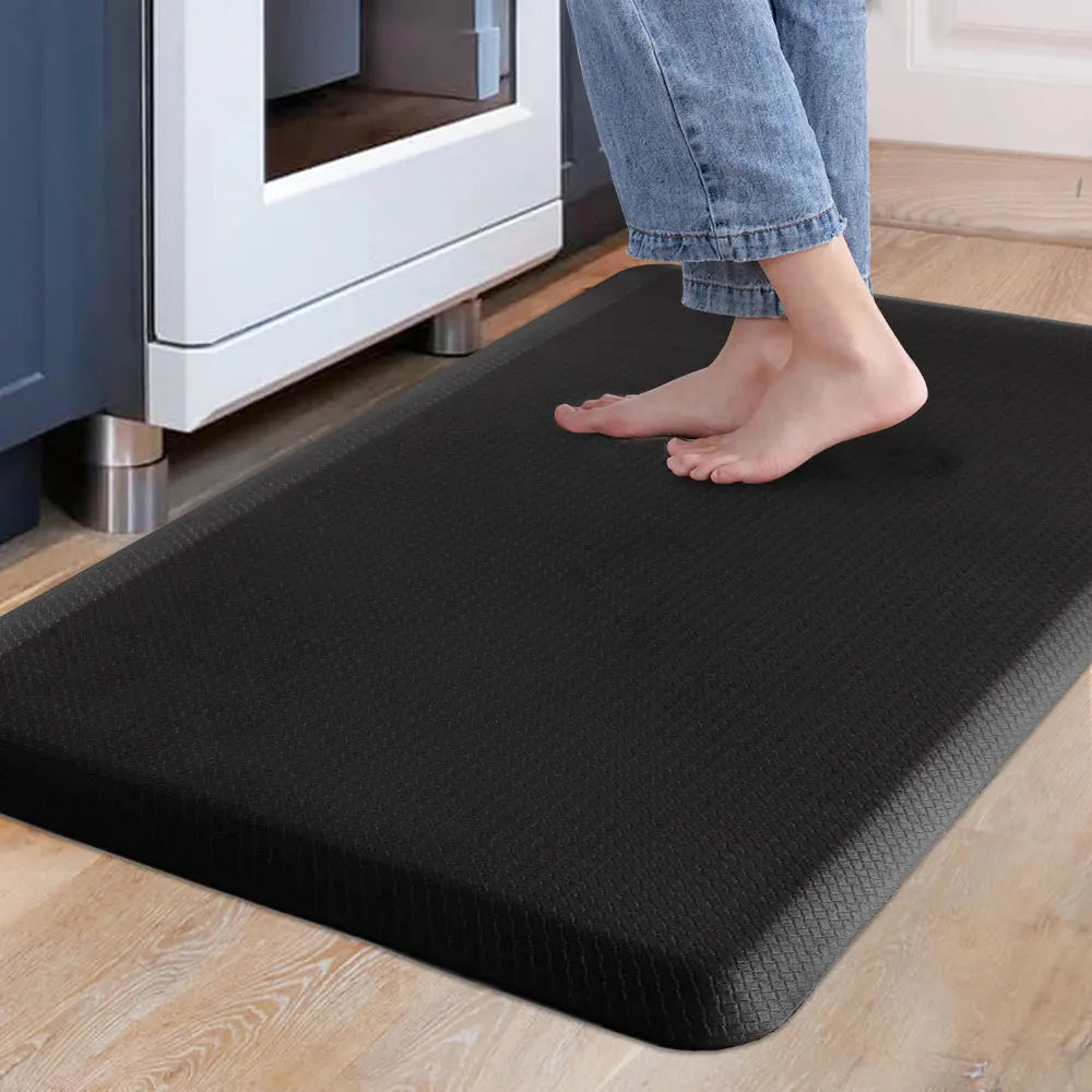 Anti-Fatigue Standing Kitchen Mat – Non-Slip, Waterproof, Cushioned PVC Floor Mat