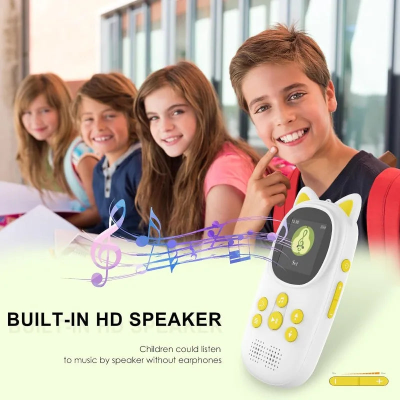 32GB Bluetooth MP3 Player with Built-in Speaker and Pedometer